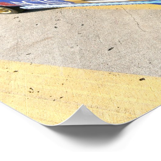 WRX Race-wagen Poster (Hoek)