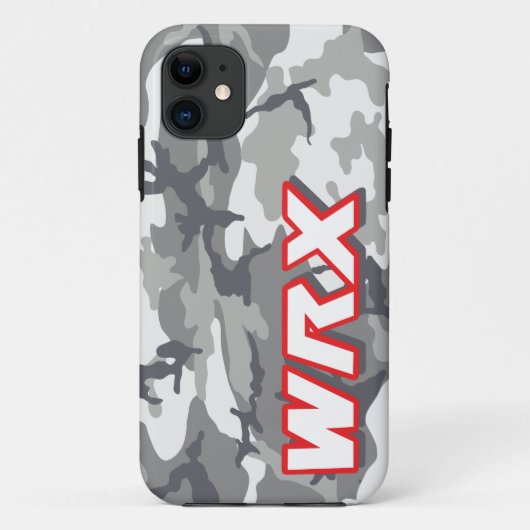 WRX Urban Camo Iphone 5 Hoesje (Achterkant)