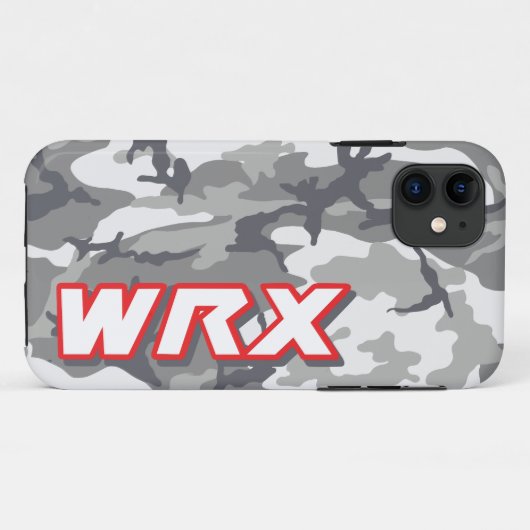 WRX Urban Camo Iphone 5 Hoesje (Achterkant (horizontaal))