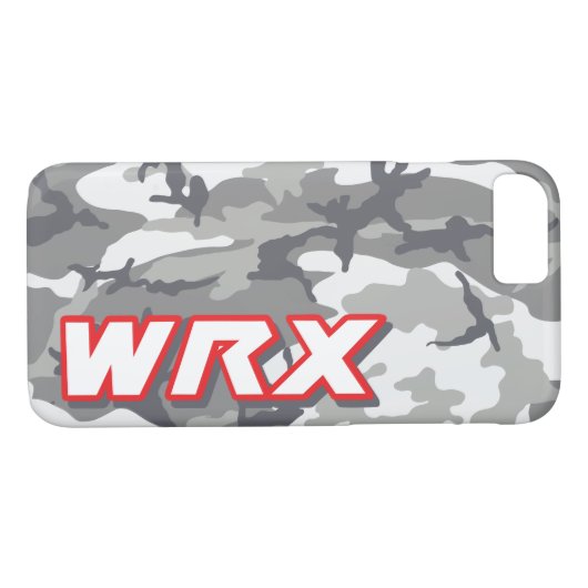 WRX Urban Camo iPhone 7 hoesje (Achterkant (Horizontaal))