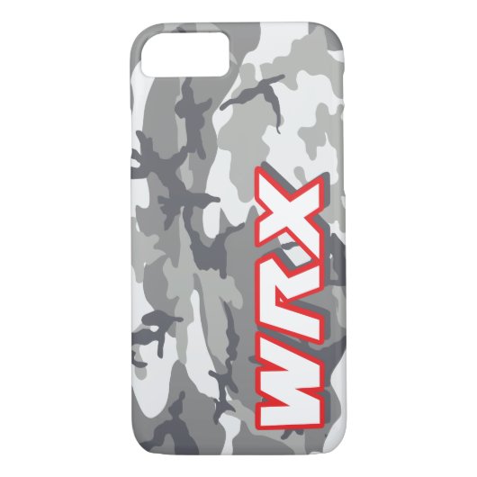 WRX Urban Camo iPhone 7 hoesje (Achterkant)