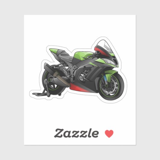 WSBK Kawasaki Sticker (Vel)