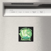 Wschad Girl Absinthe Magnet (Insitu (Vaatwasser))