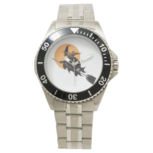 Wschopende Witch Watch Horloge (Voorkant)