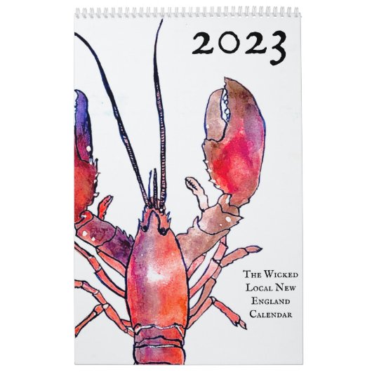 Wschoppen Local New England Agenda 2023 Kalender (Hoes)