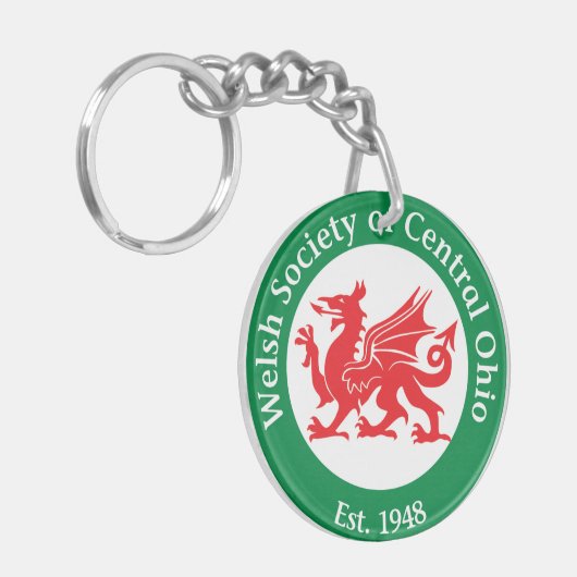 WSCO Logo Sleutelhanger (Voorkant Links)