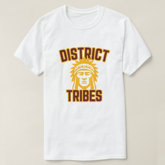 WSH D.C. Sport "District Tribes" T-shirt (Design voorkant)