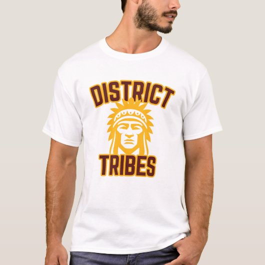 WSH D.C. Sport "District Tribes" T-shirt (Voorkant)