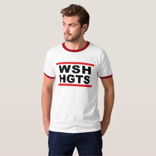 WSH HGTS Hip Hop T-shirt (Voorkant volledig)
