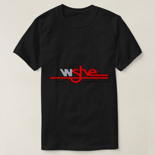 WSHE FM 103.5 Ft.Lauderdale Miami Classic T-Shirt (Design voorkant)