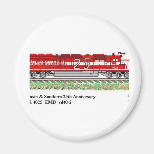 WSOR4025 MAGNEET (Voorkant)