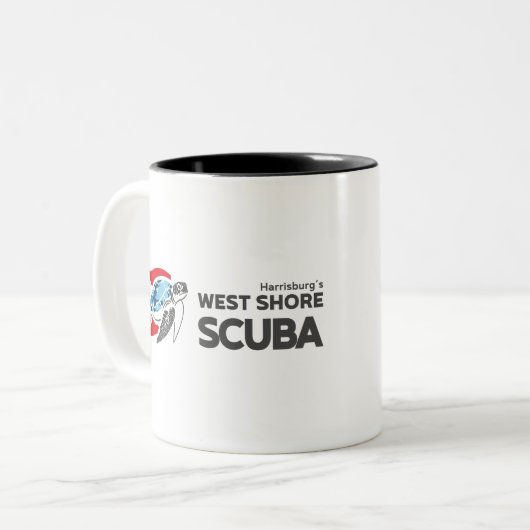 WSS Coffee-Mok Tweekleurige Koffiemok (Voorkant links)