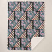 WSSBX - ROZE TEGEL Sherpa Deken (Voorkant)