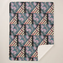 WSSBX - ROZE TEGEL Sherpa Deken