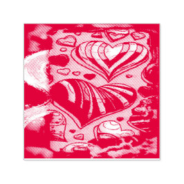 WSSBX Snoep Hearts Zelfinktende Rubber Stamp Zelfinktende Stempel