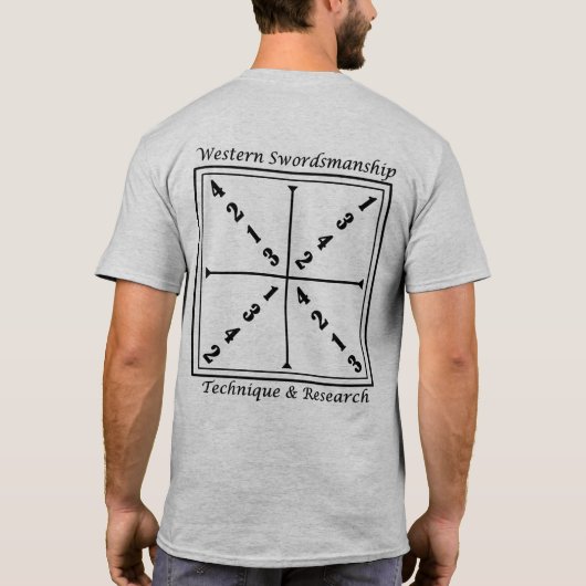 WSTR Basic Member Shirt - Katoen (Achterkant)