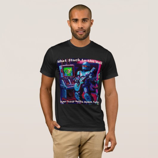 WSTTW - Super Fuzzy Muffin Robot Turbo T-shirt (Voorkant volledig)