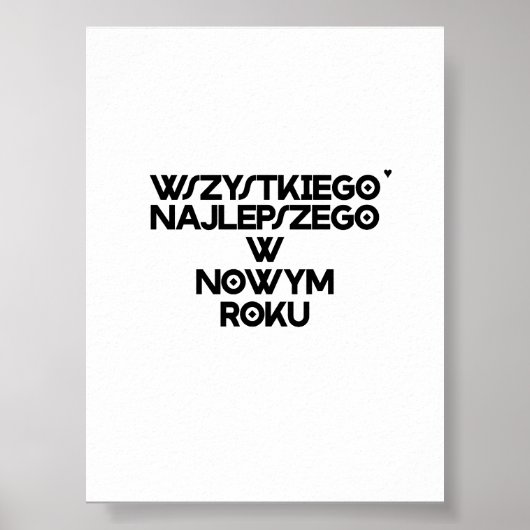 Wszystkiego najlepszego w Nowym Roku - poster (Voorkant)