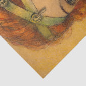 WT Benda Art Deco Woman - ontkoppeling Tissuepapier (Detail)