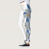 Wt. Colorado State Flower Blue Columbine Leggings (Links)