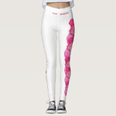 Wt. Washington State Rhododendron Flower Leggings (Voorkant)