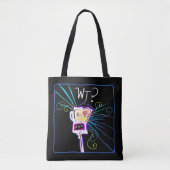WT? WAT? EMOJI Meemogie Tote Bag (Voorkant)