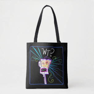 WT? WAT? EMOJI Meemogie Tote Bag