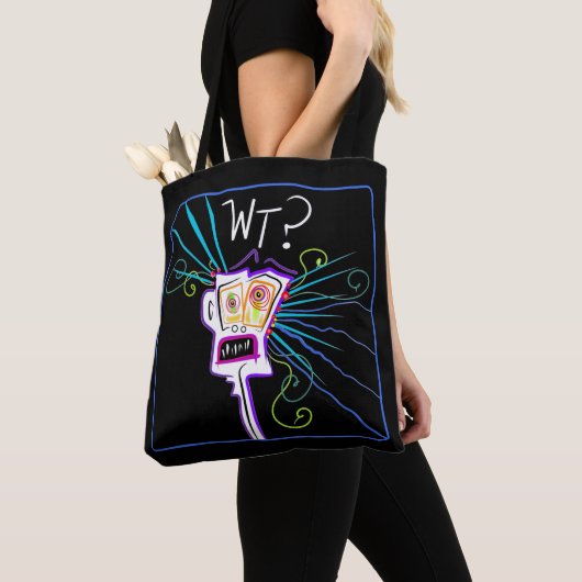 WT? WAT? EMOJI Meemogie Tote Bag (Dichtbij)