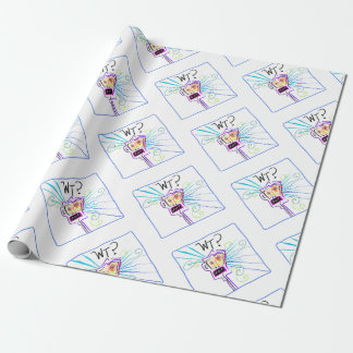 WT? - WAT IS HET? EMOJI Meemogie Cadeaupapier