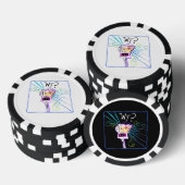 WT? - WAT IS HET? EMOJI Meemogie Poker Chips (Opstapeling)