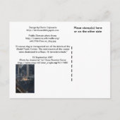 WTC6 40% transparant afbeelding, op briefkaart ter (Voorkant)