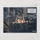 WTC6 afbeelding 2 over niet-glanzende achterzijde  Briefkaart (Achterkant)