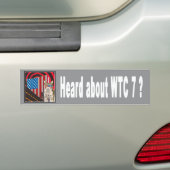 "WTC 7" bumpersticker (Op auto)