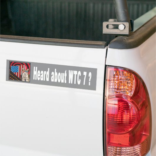 "WTC 7"-Bumpersticker Bumpersticker (Op Truck)