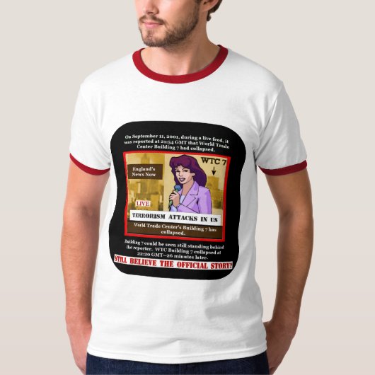 WTC-gebouw 7 T-shirts (Voorkant)