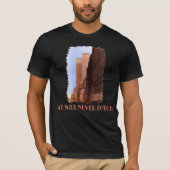 WTC Street Uitzicht vergeet nooit 9/11 Tshirts (Voorkant)