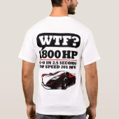 WTF? 1800 HP Mosler T-shirt (Achterkant)