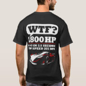 WTF? 1800HP Mosler T-shirt (Achterkant)