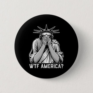 Wtf America Trump Ronde Button 5,7 Cm