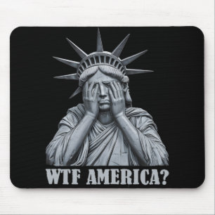 Wtf Amerika Anti-trump Politiek En Democratie Muismat
