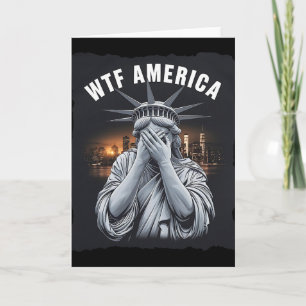 Wtf Amerika Anti-trump VS Politiek En Democratie Kaart