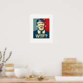WTF - Anti-Trump Poster - Anti-Trump - (Keuken)