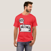 WTF atheïst T-shirt (Voorkant volledig)