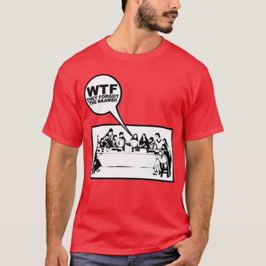 WTF atheïst T-shirt (Voorkant)