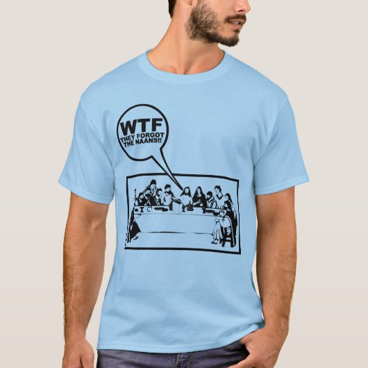 WTF atheïst T-shirt (Voorkant)