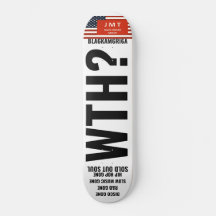 WTF? BLACK AMERICA Skateboard