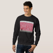 (WTF) Black Graphic Sweatshirt (Voorkant volledig)
