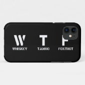 WTF Case-Mate iPhone CASE (Achterkant (horizontaal))