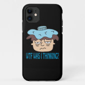 WTF dacht ik Case-Mate iPhone Case (Achterkant)
