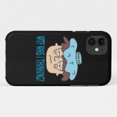 WTF dacht ik Case-Mate iPhone Case (Achterkant (horizontaal))